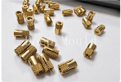 Custom Brass Threaded Inserts Rau Yas Qhov Chaw